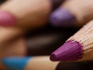 Closeup of Coloursoft pencil point
