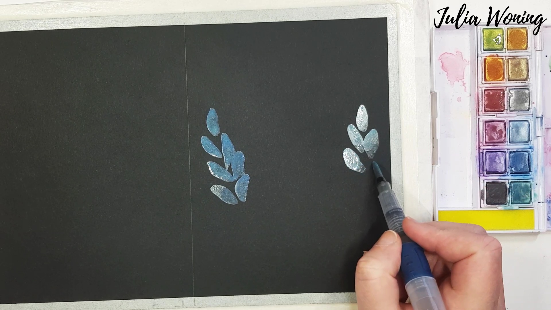 Painting leaves