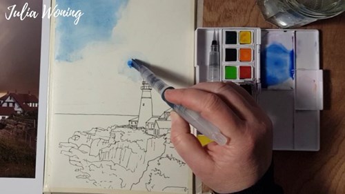 Lighthouse Drawing One