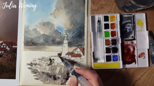 Lighthouse Drawing Three