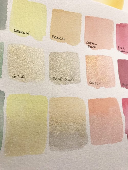 Derwent Shades Swatches