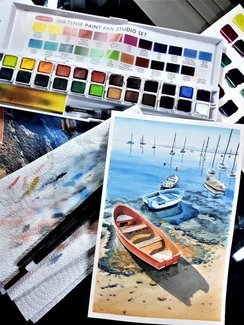 Derwent Turning the Tide Drawing